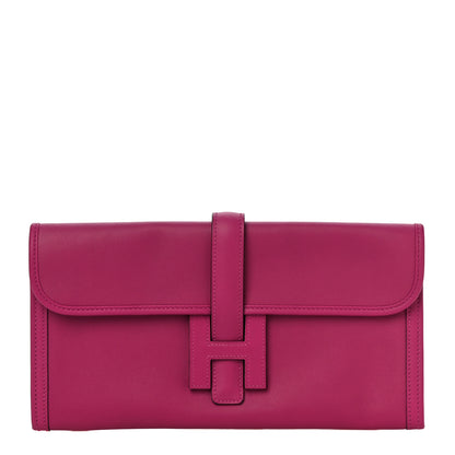 Hermes Swift Jige Elan 29 Clutch Rose Pourpre 1 of 10