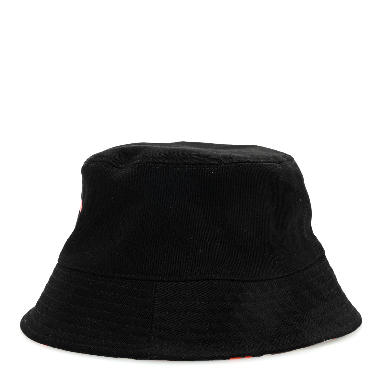 シャネル バケハ Chanel Canvas CC Bucket Hat Black Black Orange 1489905 – FASHIONPHILE