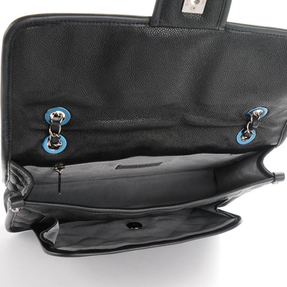 Chanel Caviar Quilted Medium French Riviera Flap Black 5 of 8