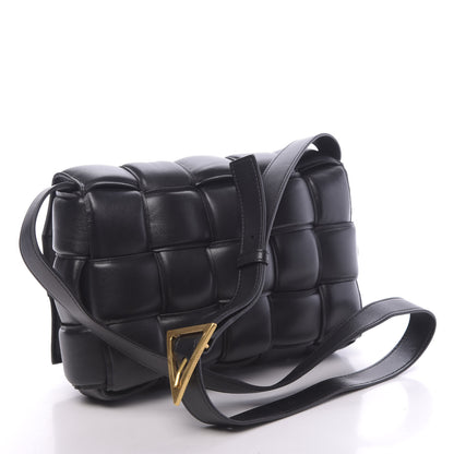 Bottega Veneta Nappa Maxi Intreccio Padded Cassette Crossbody Bag Black 3 of 9