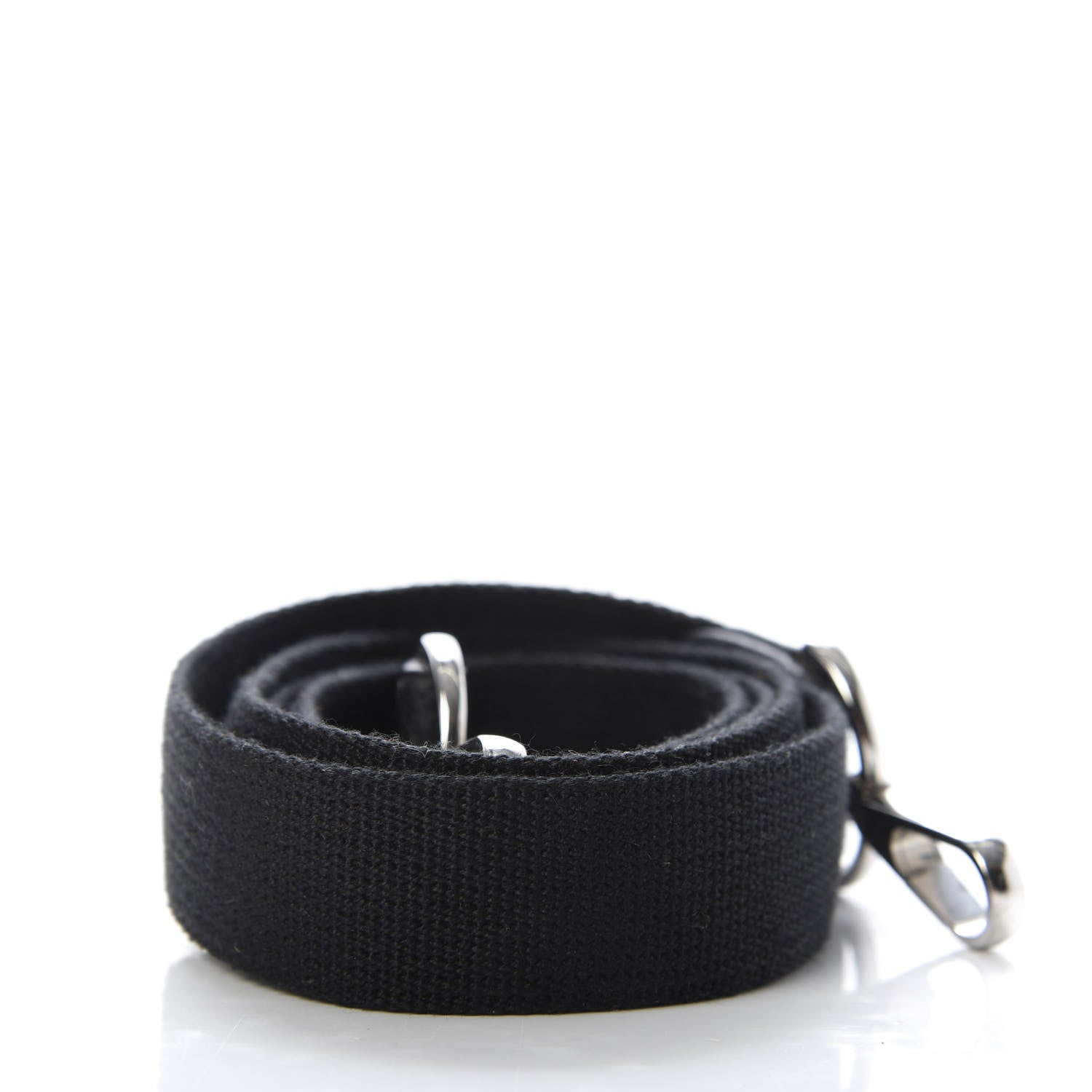 Hermes Toile Taurillon Clemence Shoulder Strap Black 2 of 4