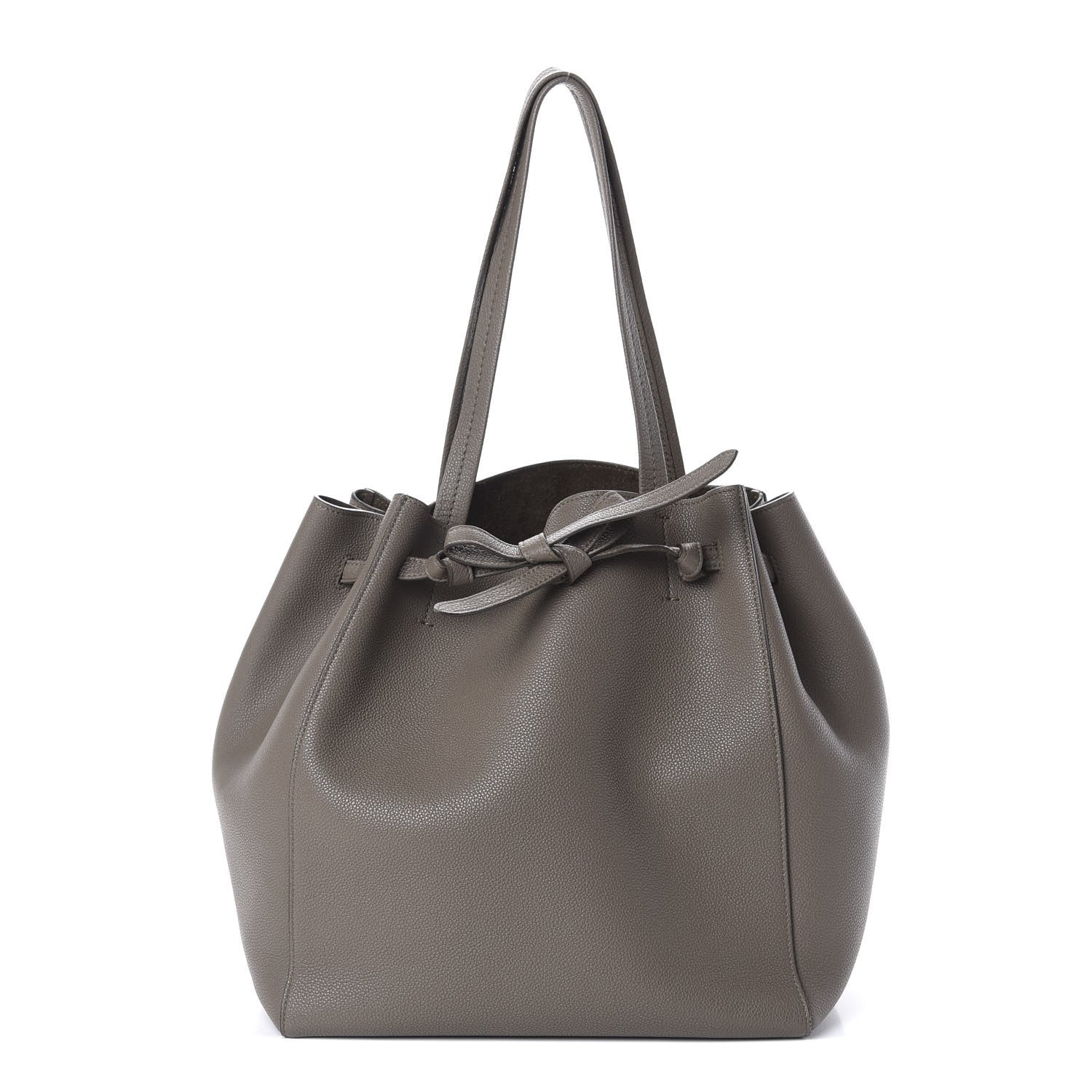 Celine Soft Grained Calfskin Medium Belt Cabas Phantom Taupe 1 of 11