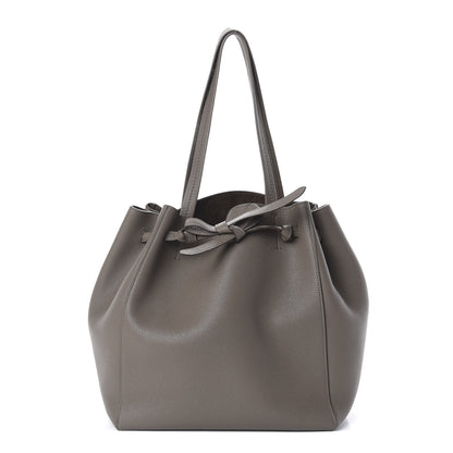 Celine Soft Grained Calfskin Medium Belt Cabas Phantom Taupe 1 of 11