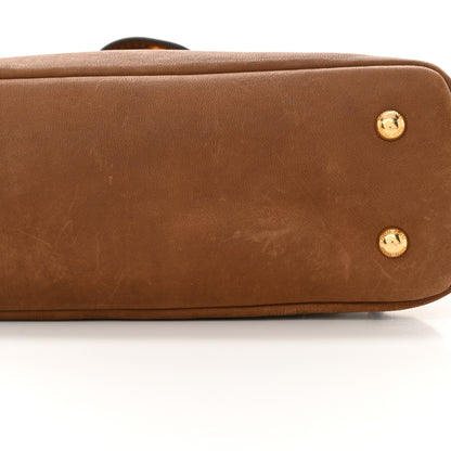 Miu Miu Nappa Aviator Small Aventure Bag Rovere 10 of 12