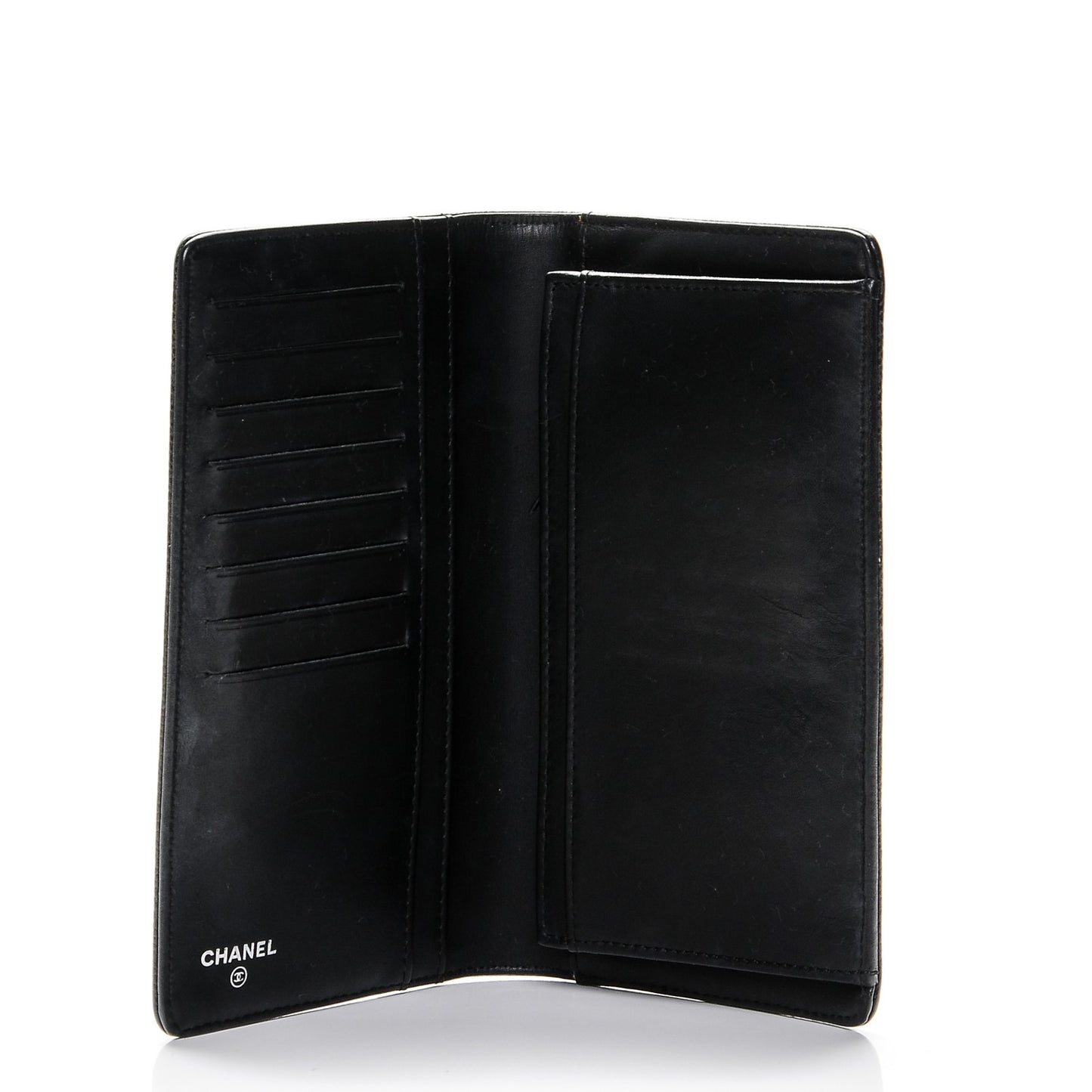 Caviar Timeless CC Yen Wallet Black
