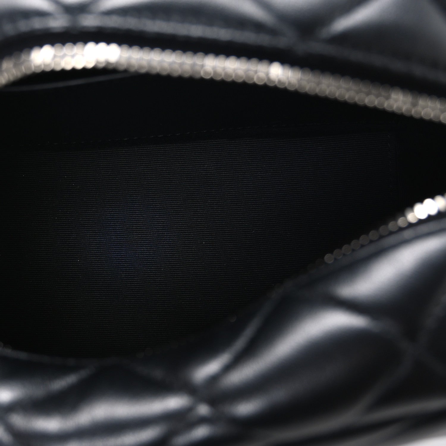 Saint Laurent Calfskin Y Quilted Monogram Small Loulou Bowling Bag Black 5 of 10