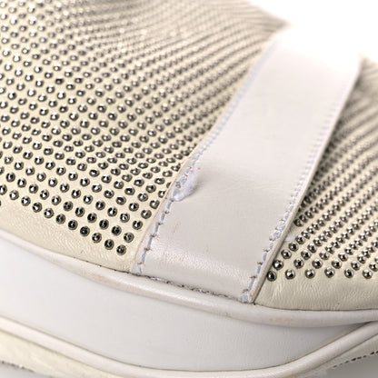 Burberry Calfskin Studded Hobo White 20 of 34