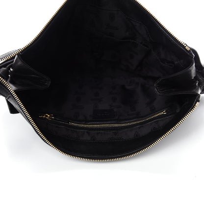 Gucci Calfskin Hysteria Large Clutch Black 5 of 11