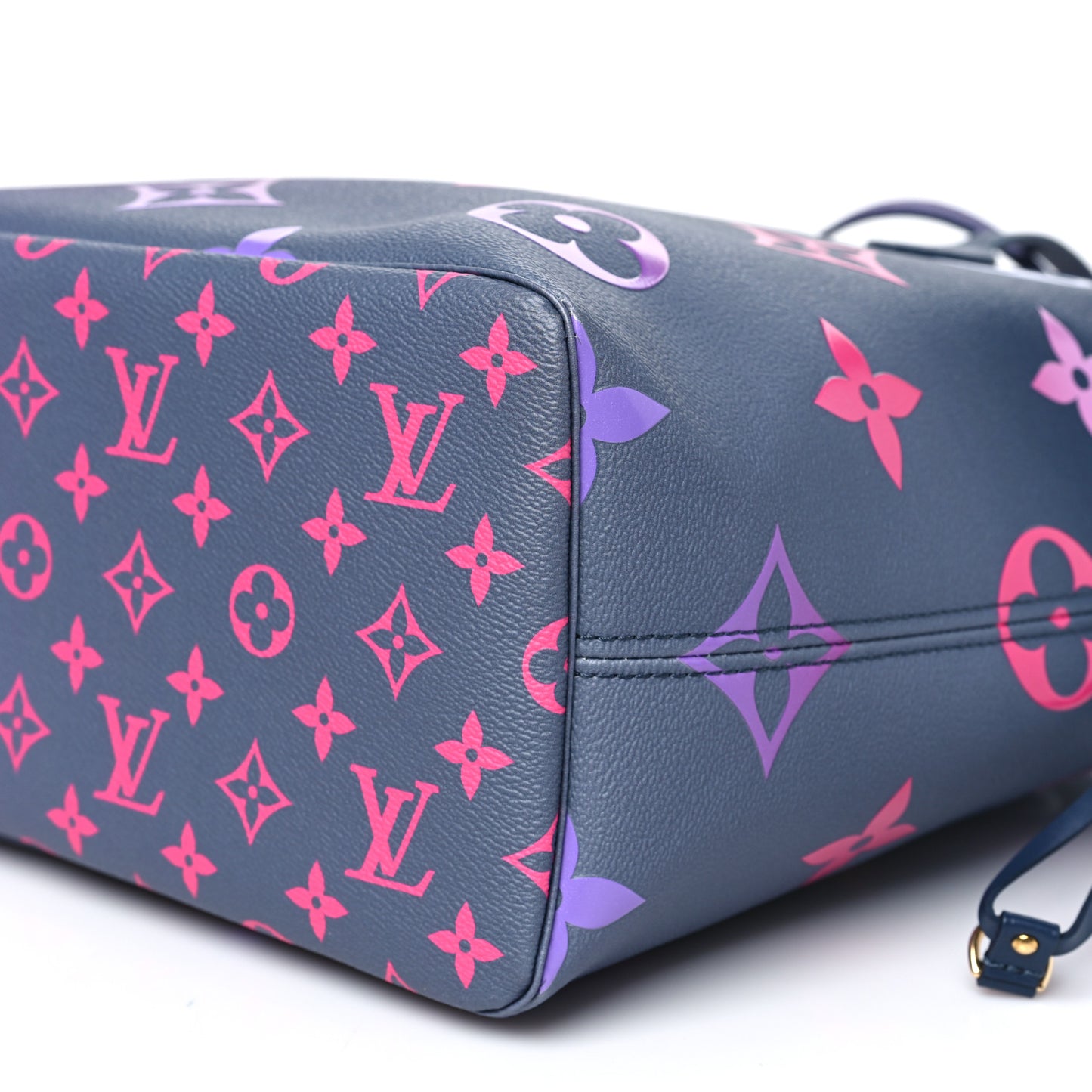 Monogram Giant Spring In The City Neverfull MM Midnight Fuchsia