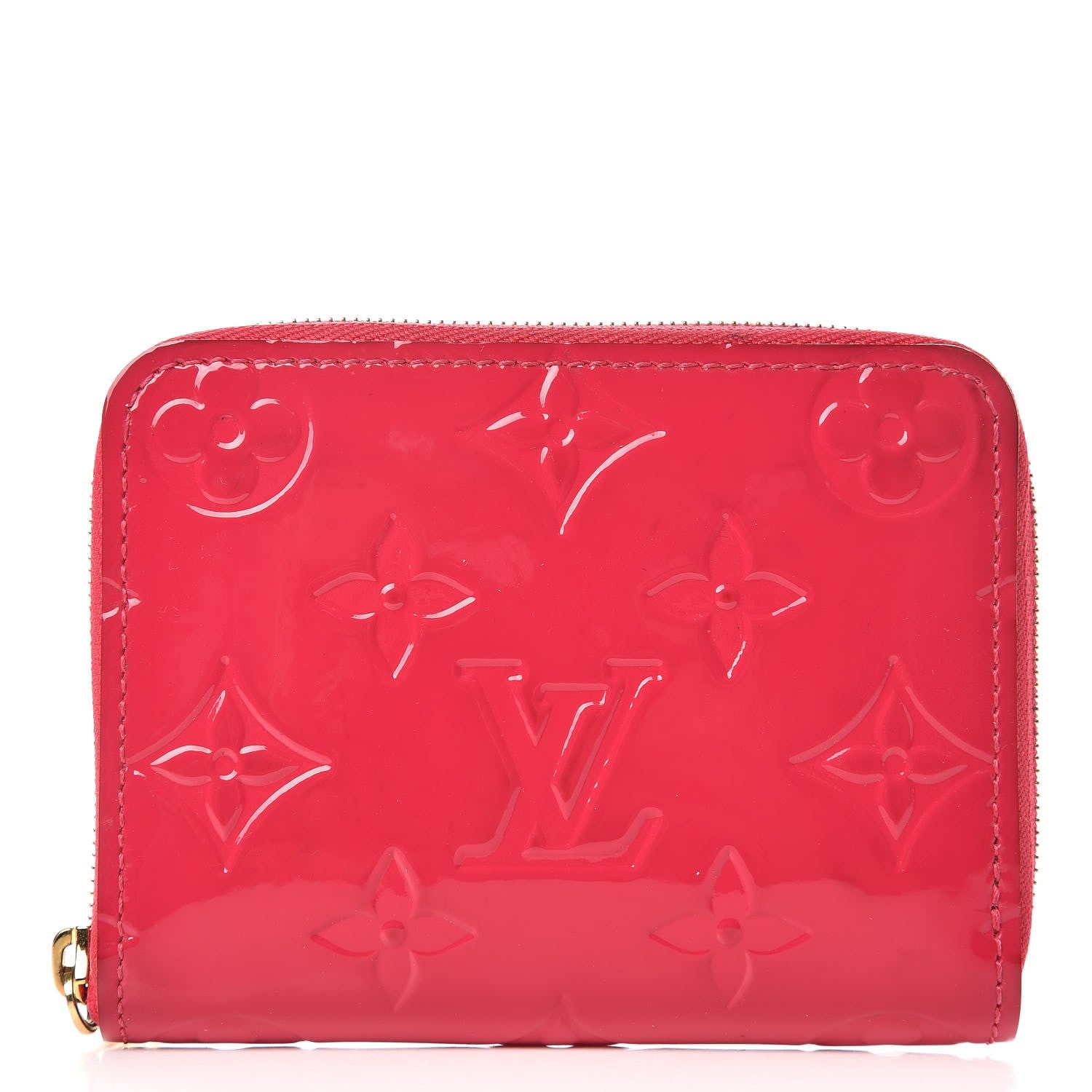 Louis Vuitton Vernis Zippy Coin Purse Freesia 1 of 9