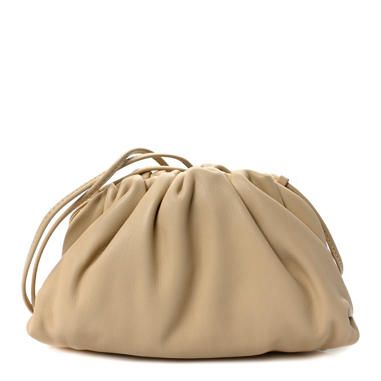 Bottega Veneta Butter Calfskin The Mini Pouch Porridge 1 of 8