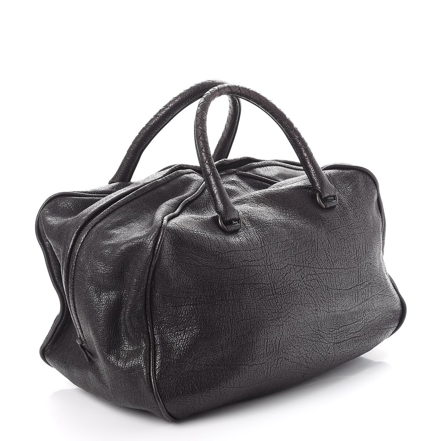 Patent Goatskin Satchel Matita