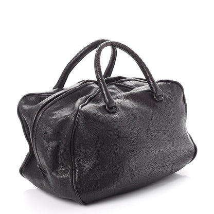 Bottega Veneta Patent Goatskin Satchel Matita 3 of 11