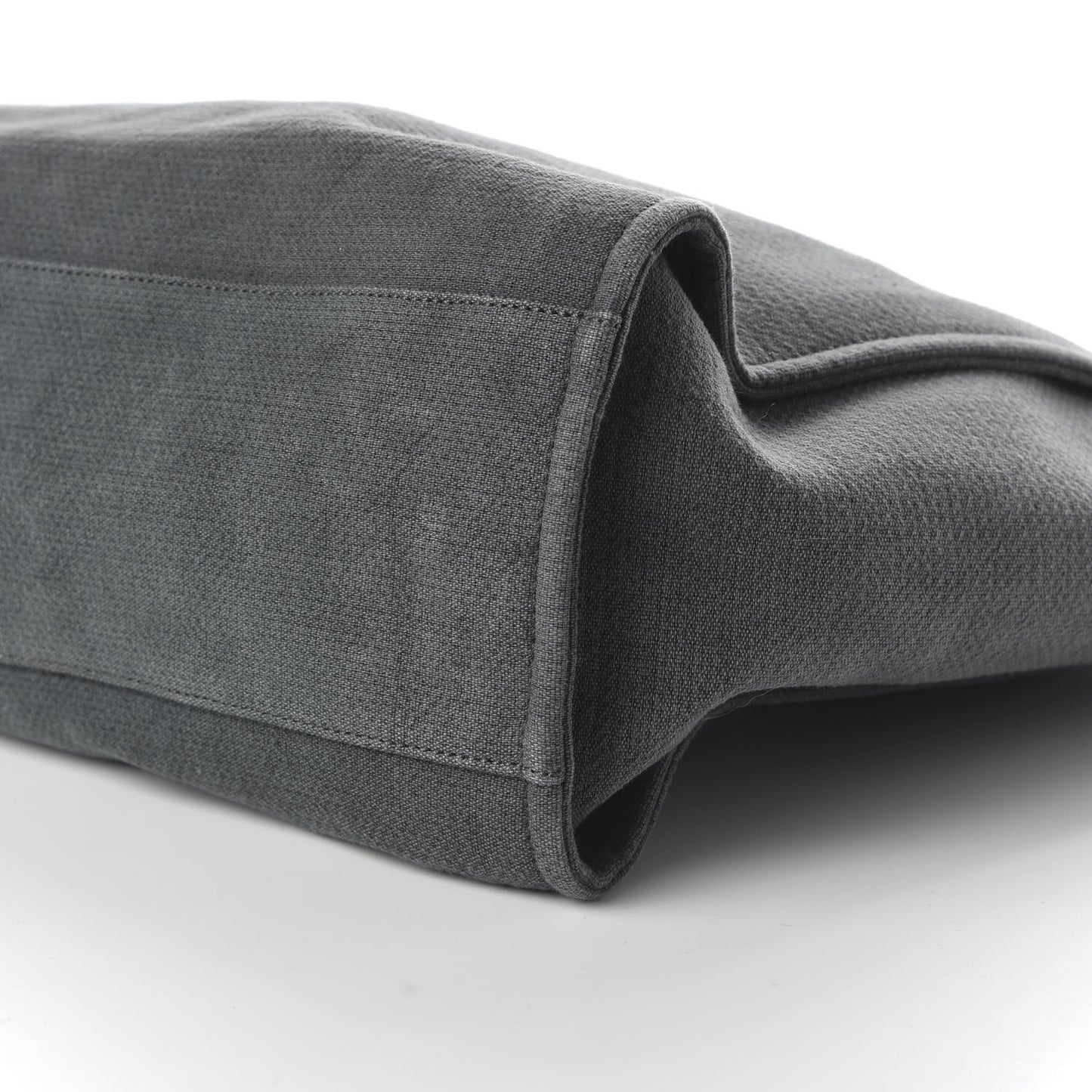 Canvas Extra Large Deauville Tote Grey