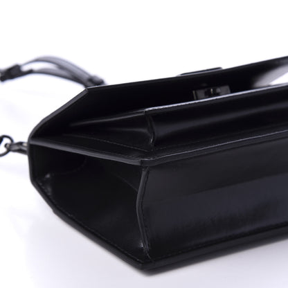 Balenciaga Box Calfskin Monochrome XS Sharp Top Handle Bag Black 7 of 10