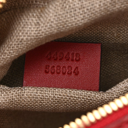 Gucci Microguccissima Mini Bree Messenger Bag Red 7 of 11
