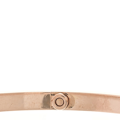 Cartier 18K Pink Gold 6 Diamond Small LOVE Bracelet 19 6 of 9