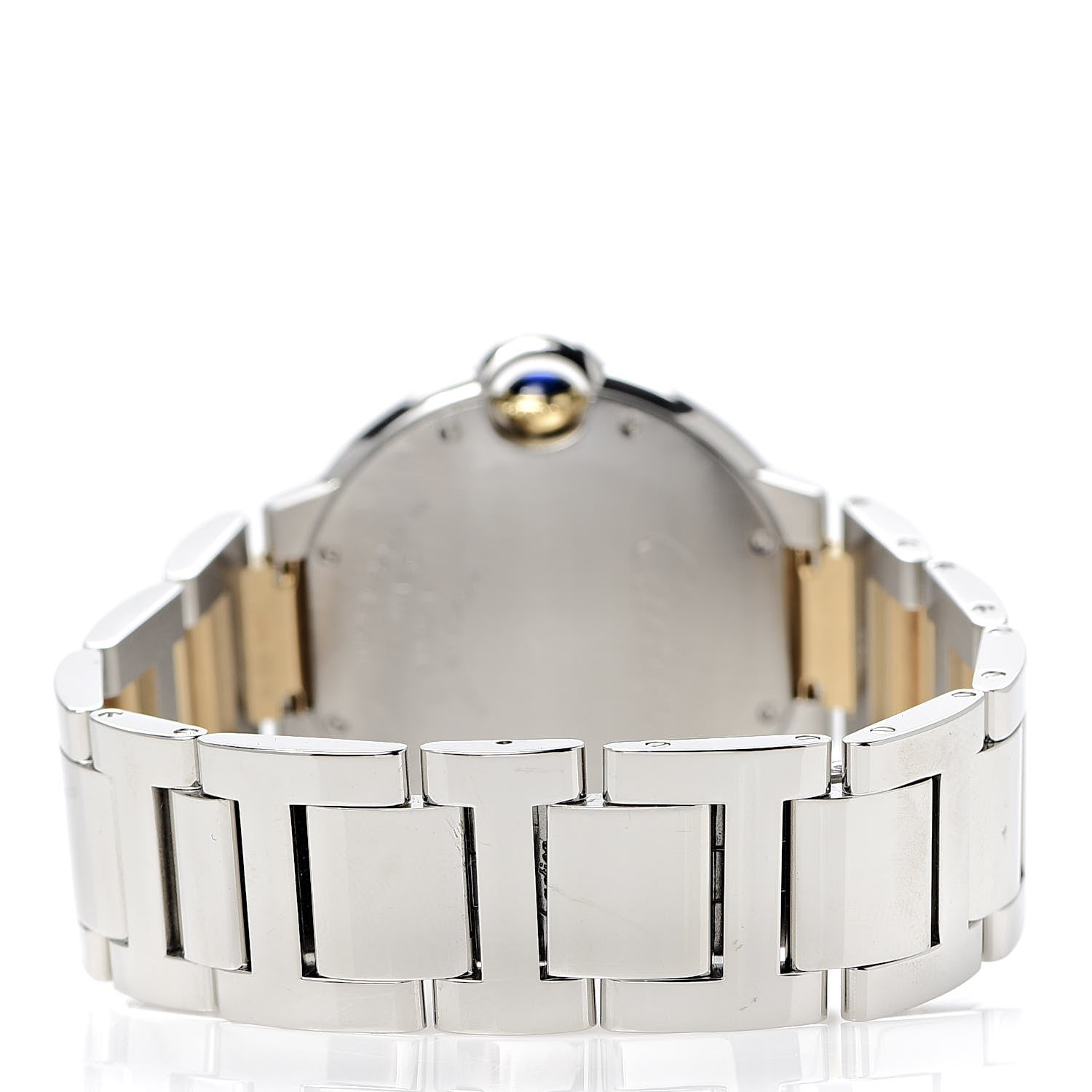 Cartier Stainless Steel 18K Yellow Gold 36mm Ballon Bleu De Automatic Watch 3 of 5