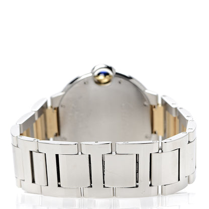 Cartier Stainless Steel 18K Yellow Gold 36mm Ballon Bleu De Automatic Watch 3 of 5