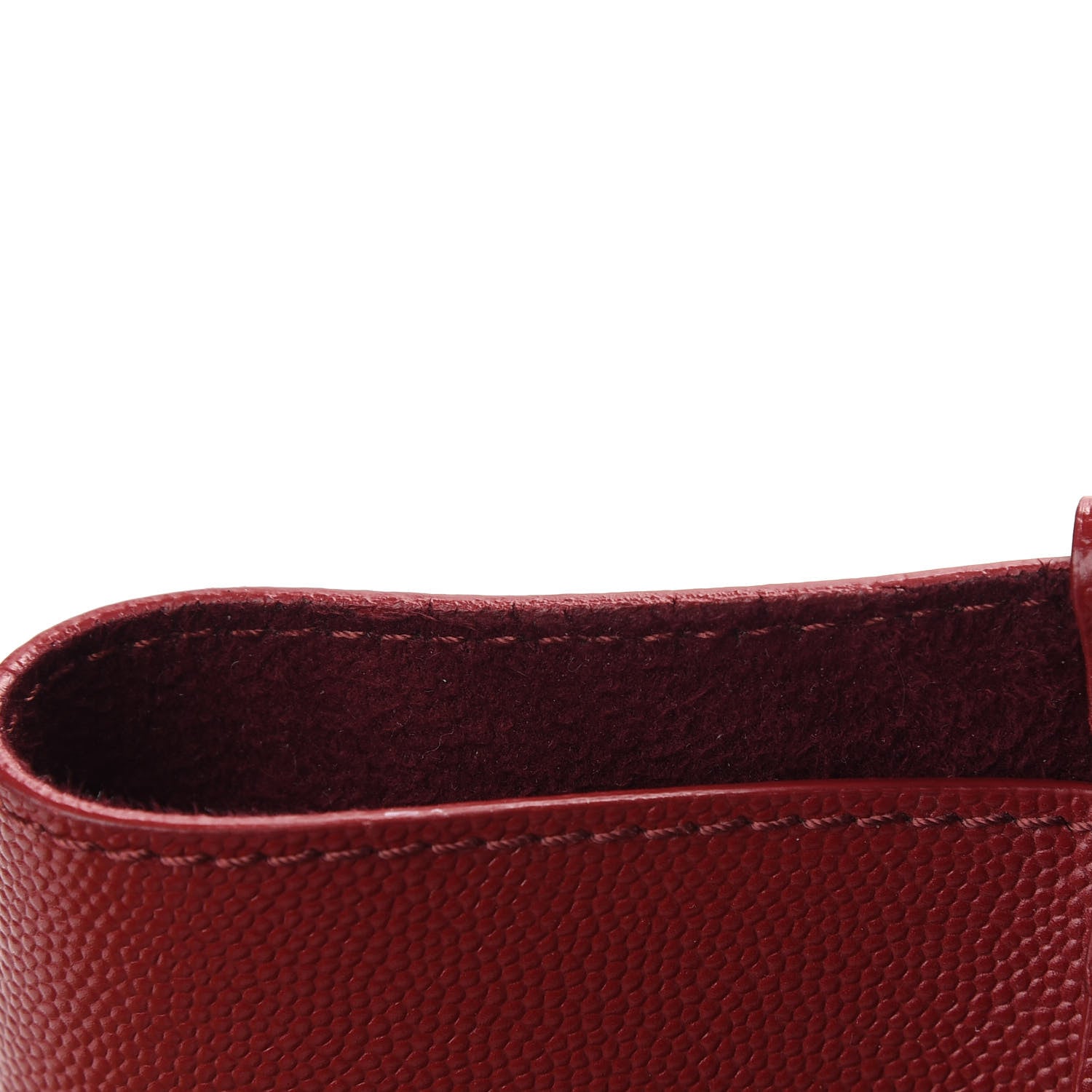 Chanel Caviar Medium Studded Deauville Tote Red 12 of 12