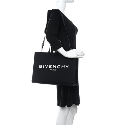 Givenchy Canvas Bond Shopper Tote Black 2 of 10