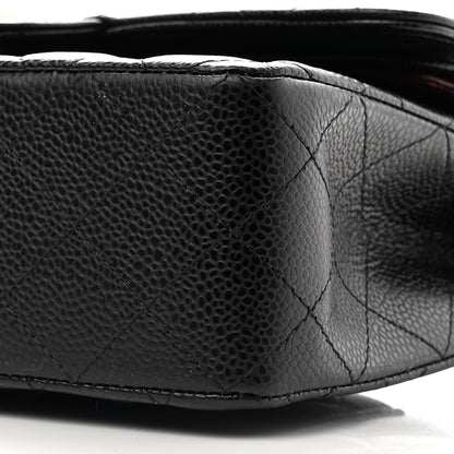 Chanel Caviar Quilted Small Double Flap Black 10 of 10