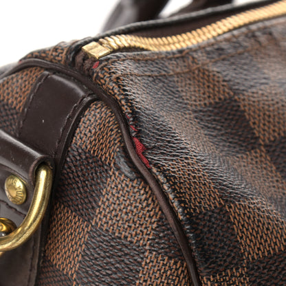 Louis Vuitton Damier Ebene Speedy Bandouliere 30 16 of 26