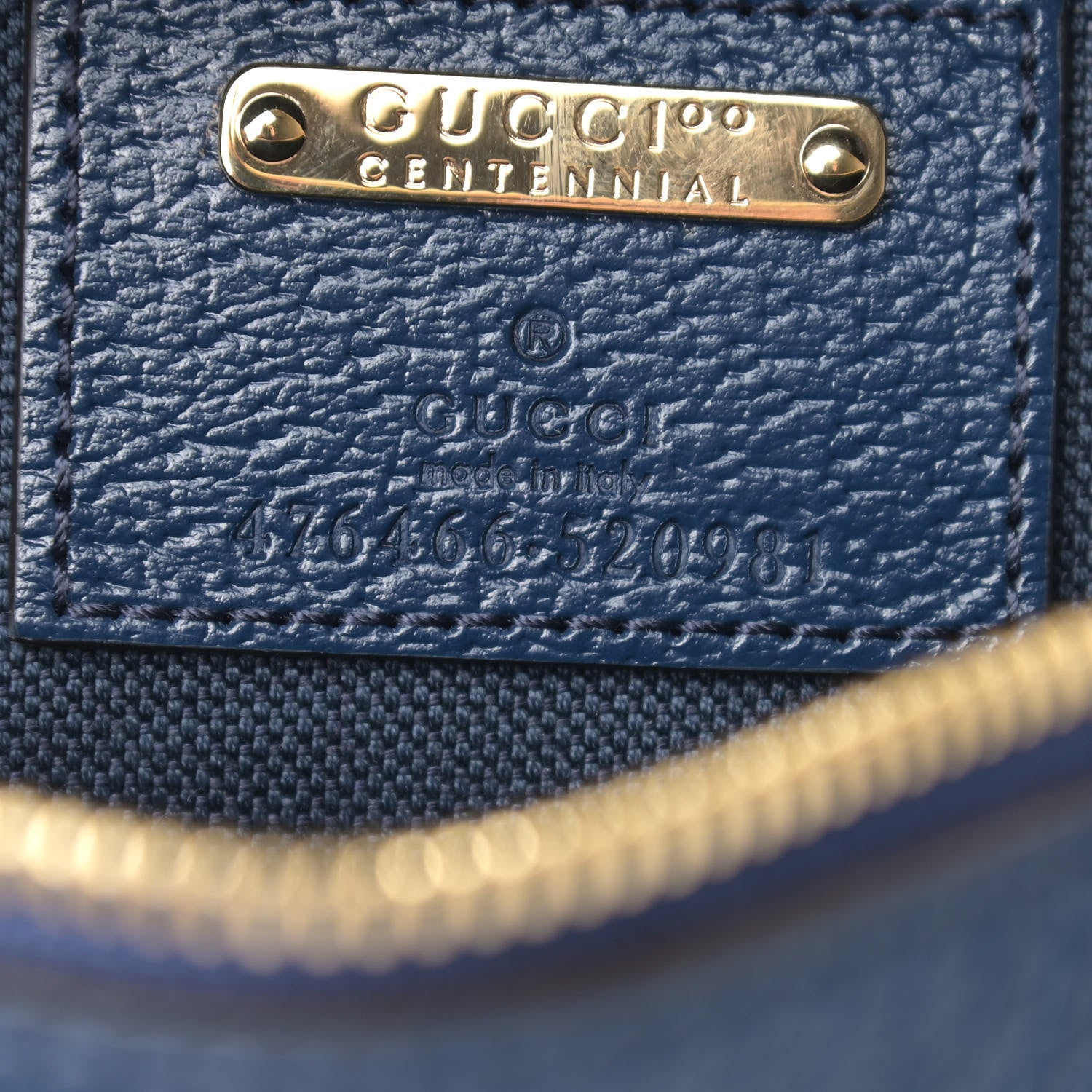 Gucci GG Supreme Kaleidoscope Calfskin Script Logo Gucci 100 Camera Bag Blue Orange Multicolor Blue Agata 7 of 10