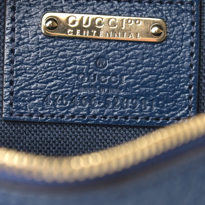 Gucci GG Supreme Kaleidoscope Calfskin Script Logo Gucci 100 Camera Bag Blue Orange Multicolor Blue Agata 7 of 10