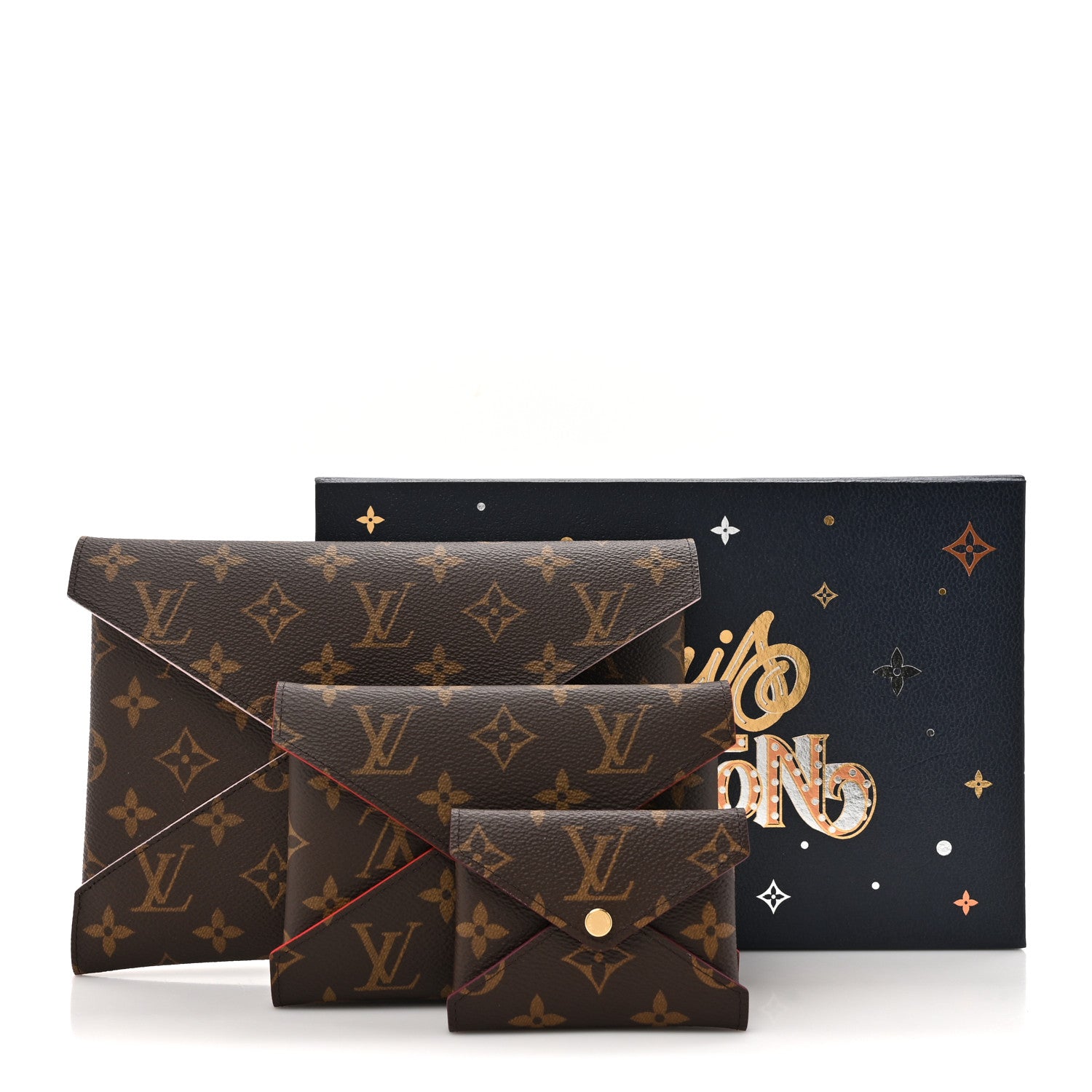Louis Vuitton Monogram Kirigami Pochette Set 9 of 9