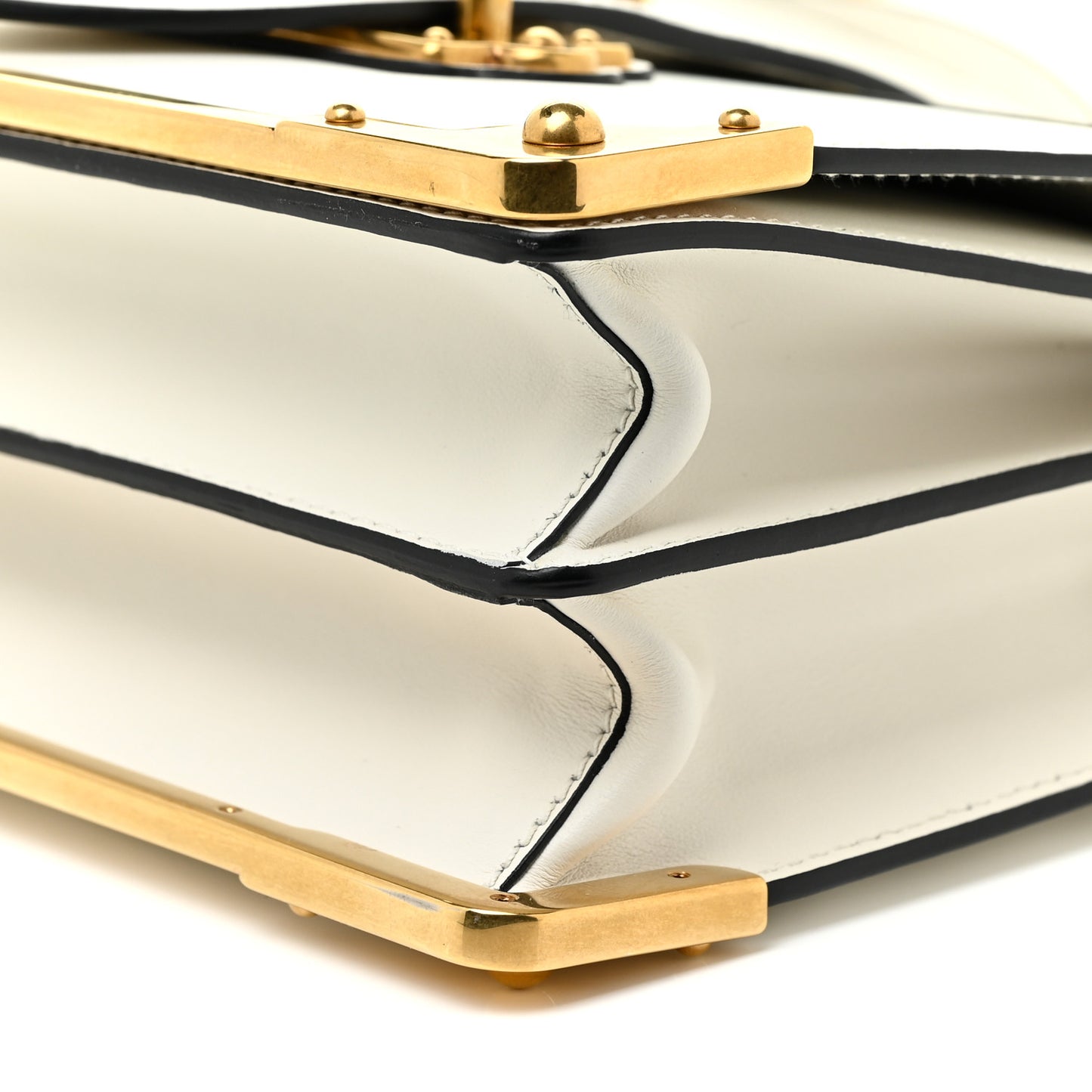 City Calfskin Saffiano Cahier Bag Talco