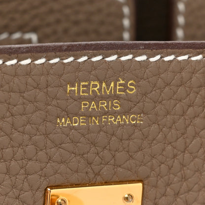 Hermes Togo Birkin 25 Etoupe 6 of 13