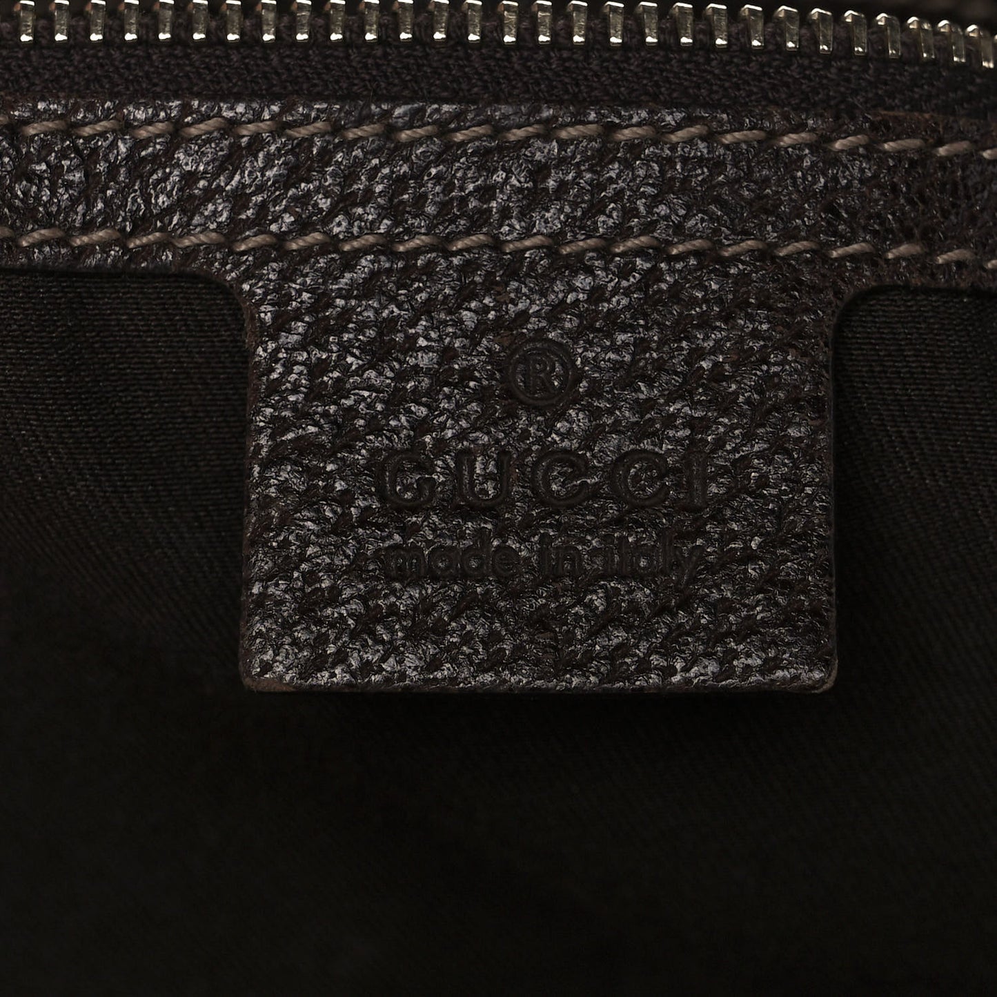 Monogram Medium Charmy Shoulder Bag Dark Brown