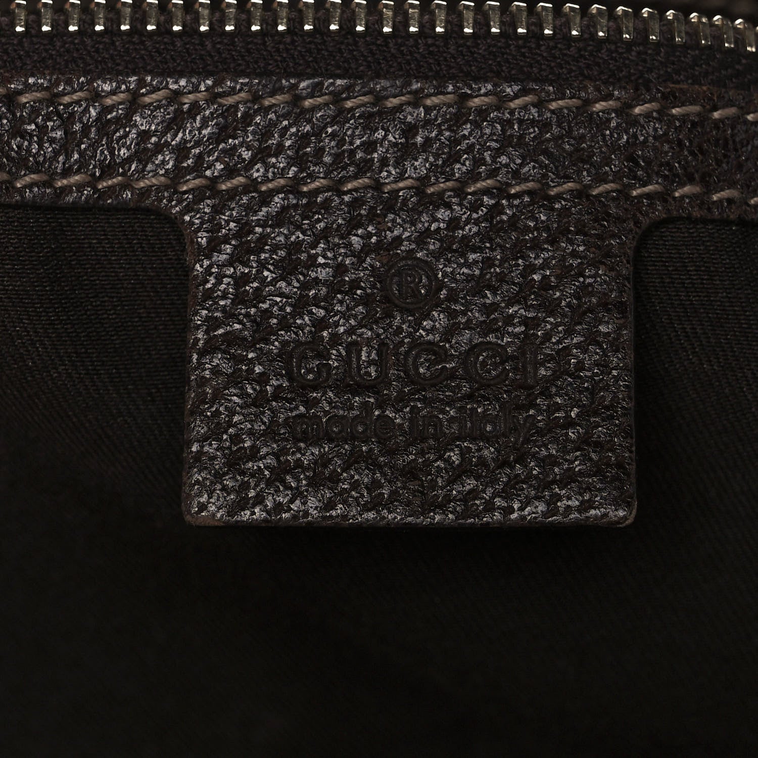 Gucci Monogram Medium Charmy Shoulder Bag Dark Brown 6 of 12