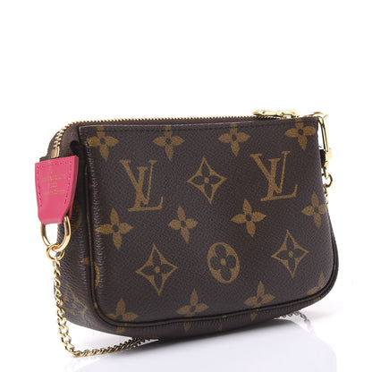 Louis Vuitton Monogram 2020 Christmas Animation Roller Coaster Mini Pochette Accessories Pivoine 2 of 10