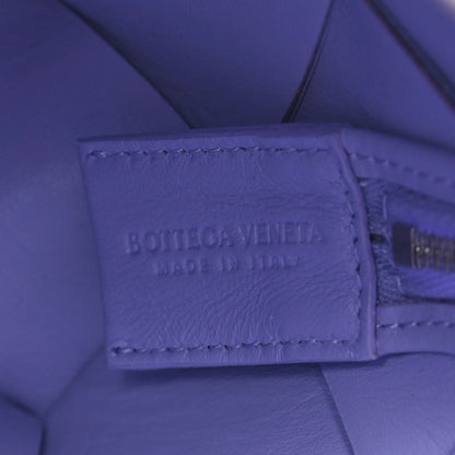 Bottega Veneta Lambskin Maxi Intrecciato Small Cassette Camera Bag Wisteria 6 of 8