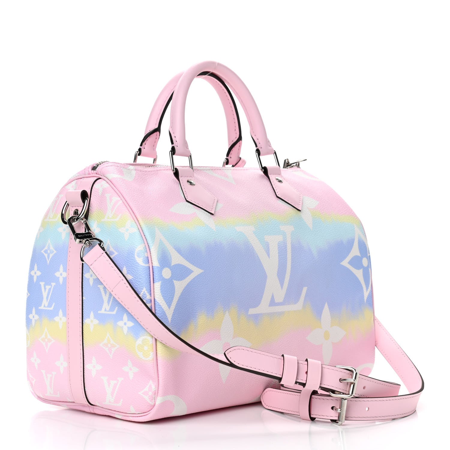 Louis Vuitton Monogram Escale Speedy Bandouliere 30 Pastel 3 of 10