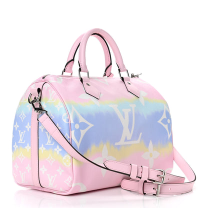 Louis Vuitton Monogram Escale Speedy Bandouliere 30 Pastel 3 of 10
