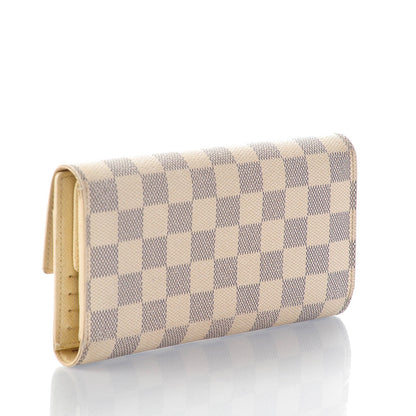 Louis Vuitton Damier Azur Porte Tresor International Wallet 3 of 9