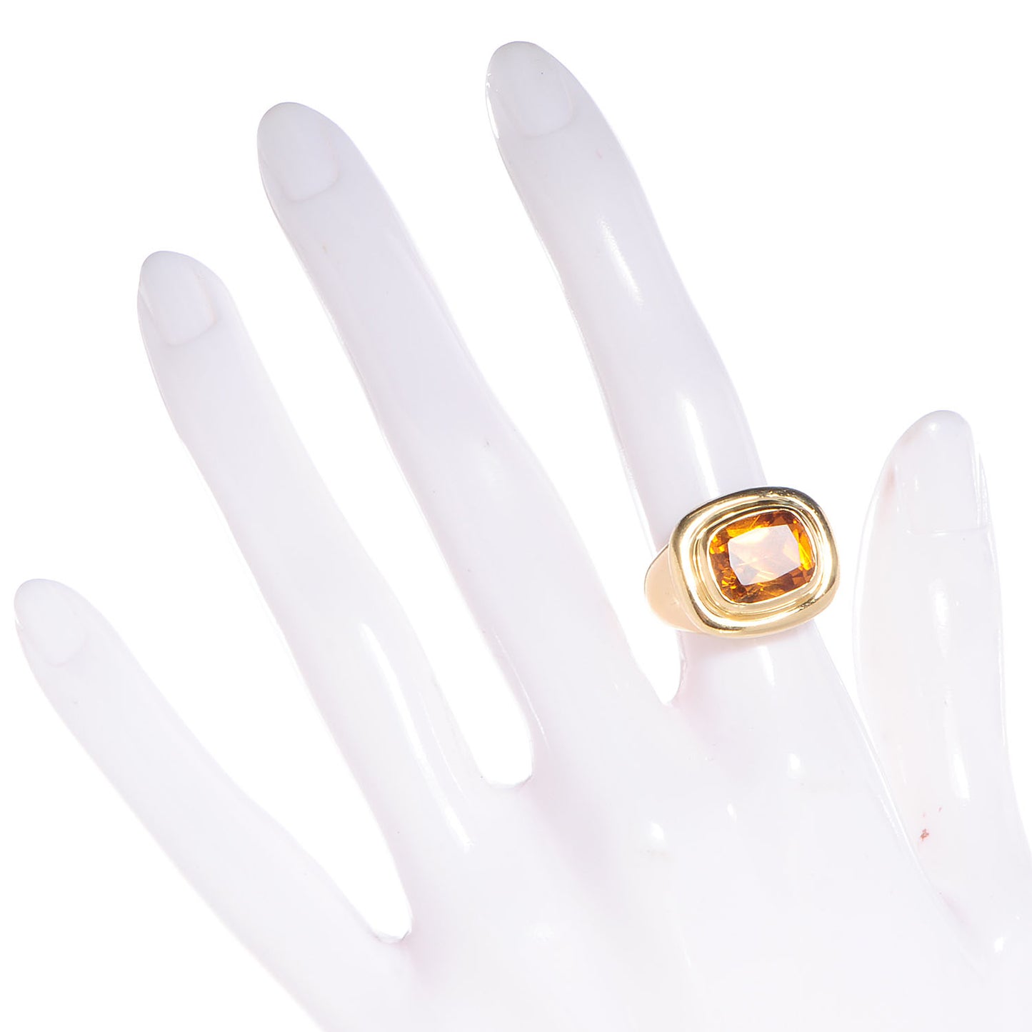 Paloma Picasso 18k Yellow Gold Dome Ring size 5