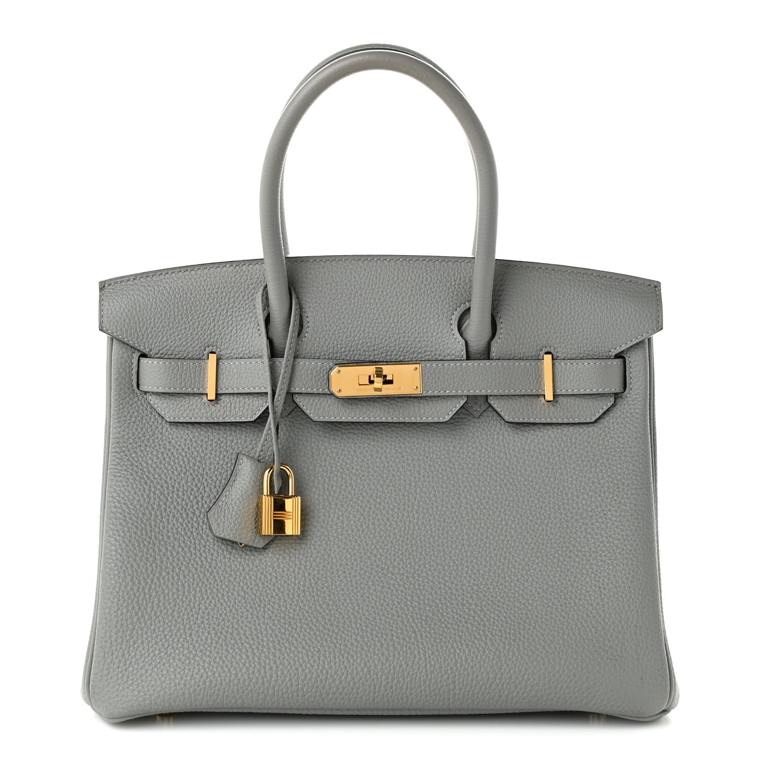 Hermes Togo Birkin 30 Gris Mouette 1 of 10
