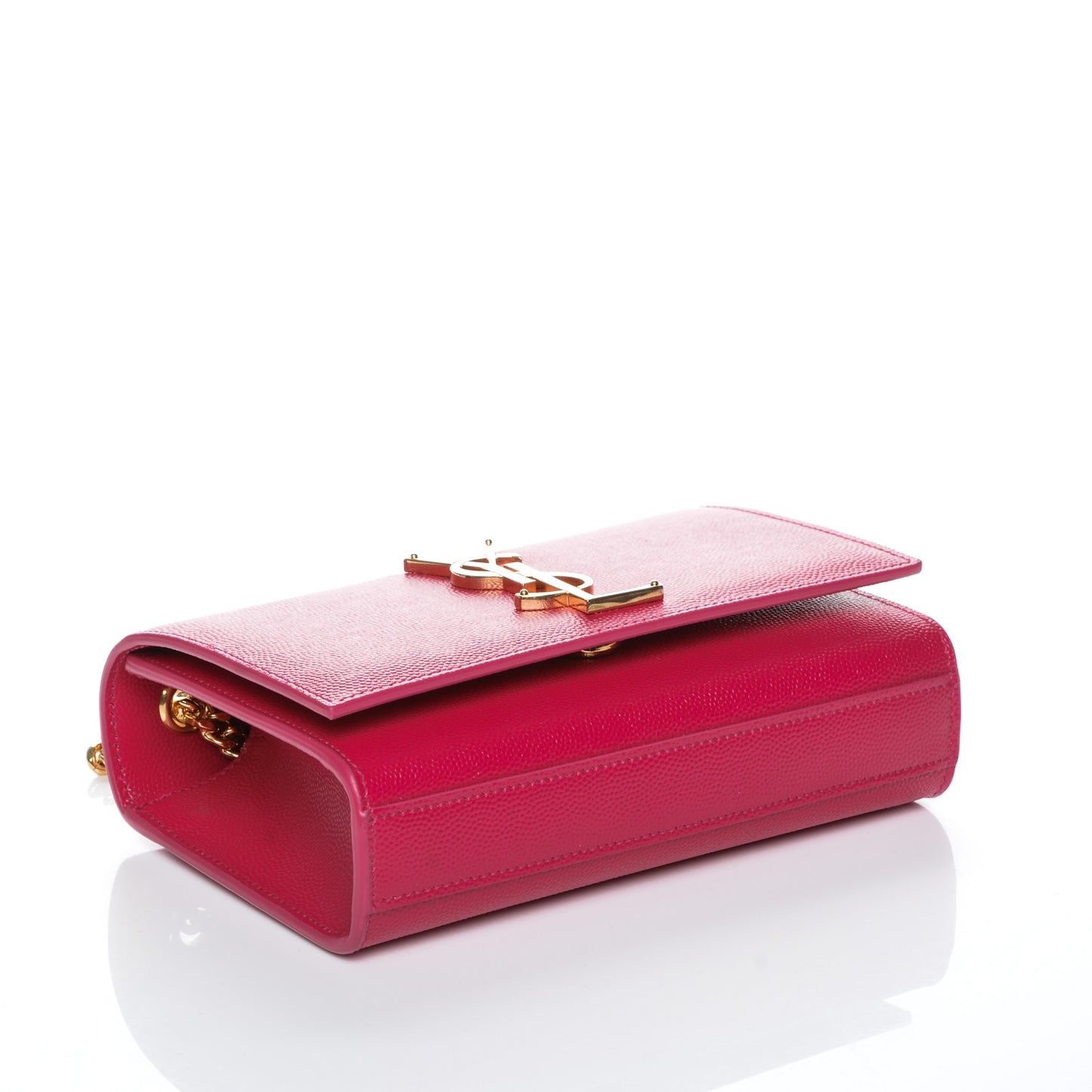 Grain De Poudre Small Monogram Kate Satchel Bubblegum
