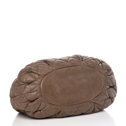 Chanel Iridescent Calfskin Quilted Large In The Mix Tote Khaki 5 of 17