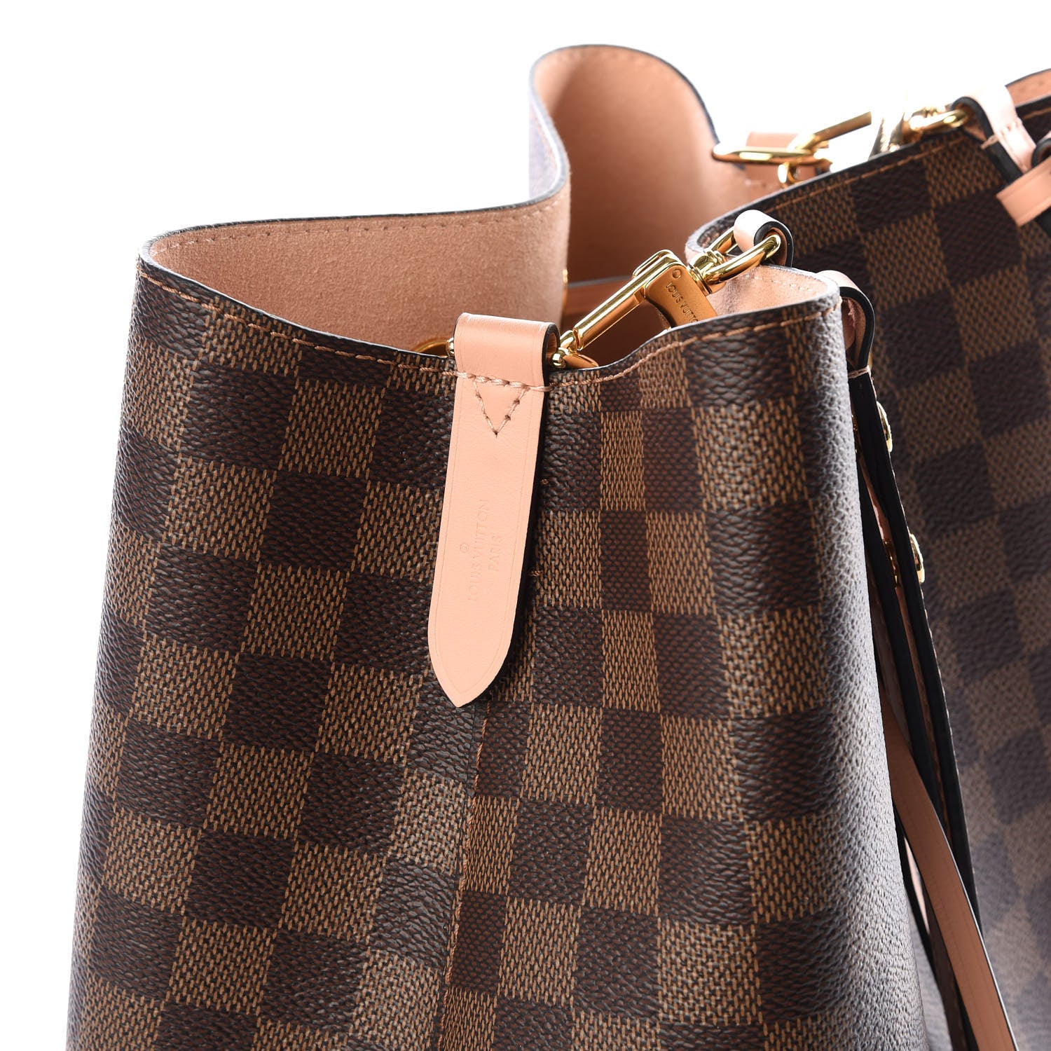 Louis Vuitton Damier Ebene Neonoe MM Venus Pink 9 of 11