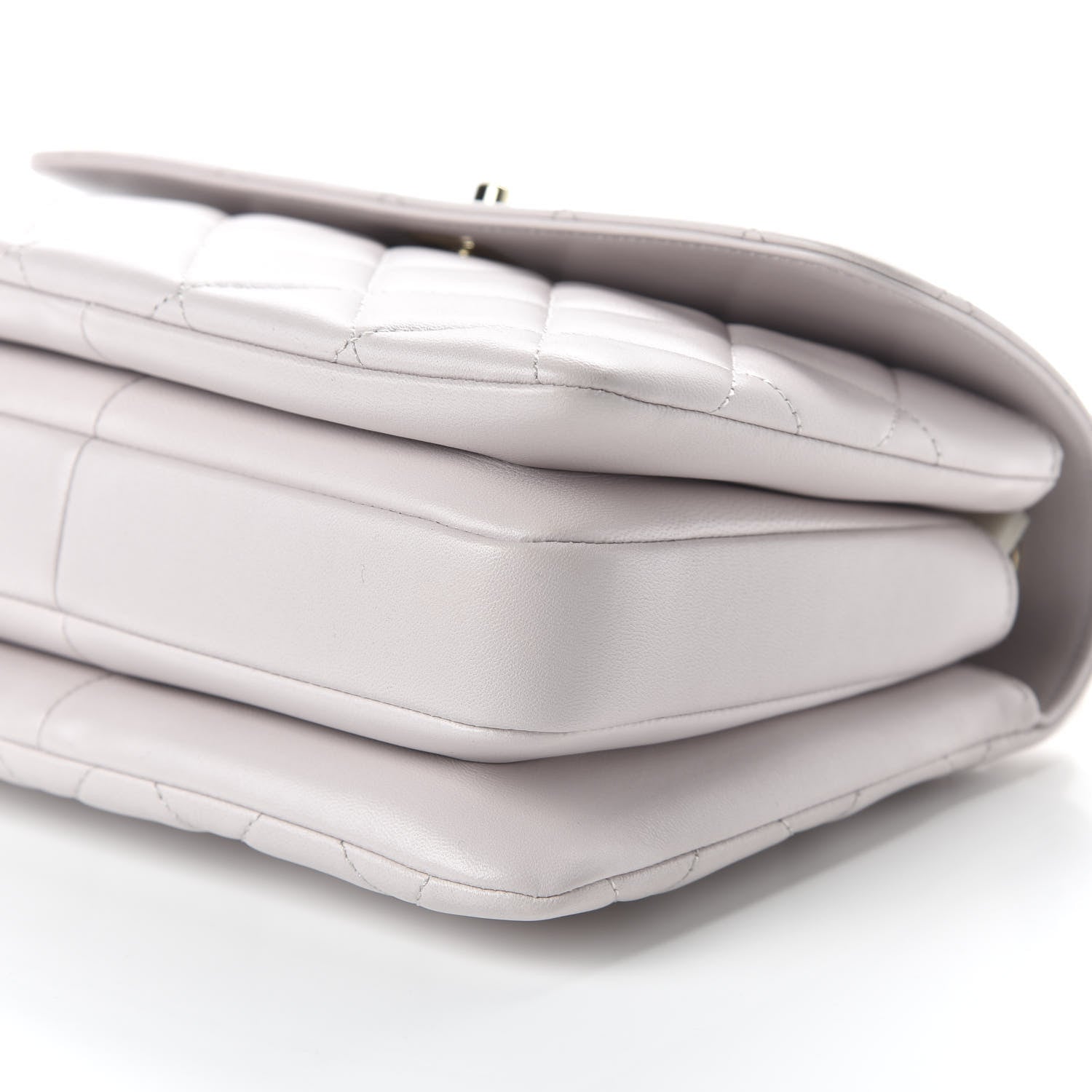 Chanel Lambskin Quilted Small Trendy CC Flap Dual Handle Bag Lilas Lilac 7 of 12