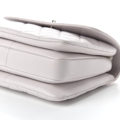 Chanel Lambskin Quilted Small Trendy CC Flap Dual Handle Bag Lilas Lilac 7 of 12