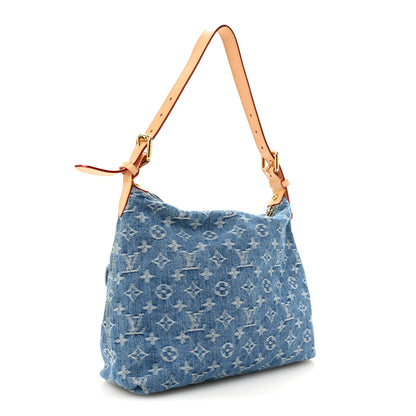 Louis Vuitton Monogram Denim Baggy NM Blue 3 of 12
