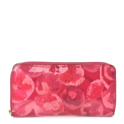 Louis Vuitton Vernis Ikat Zippy Wallet Rose Indien 1 of 6