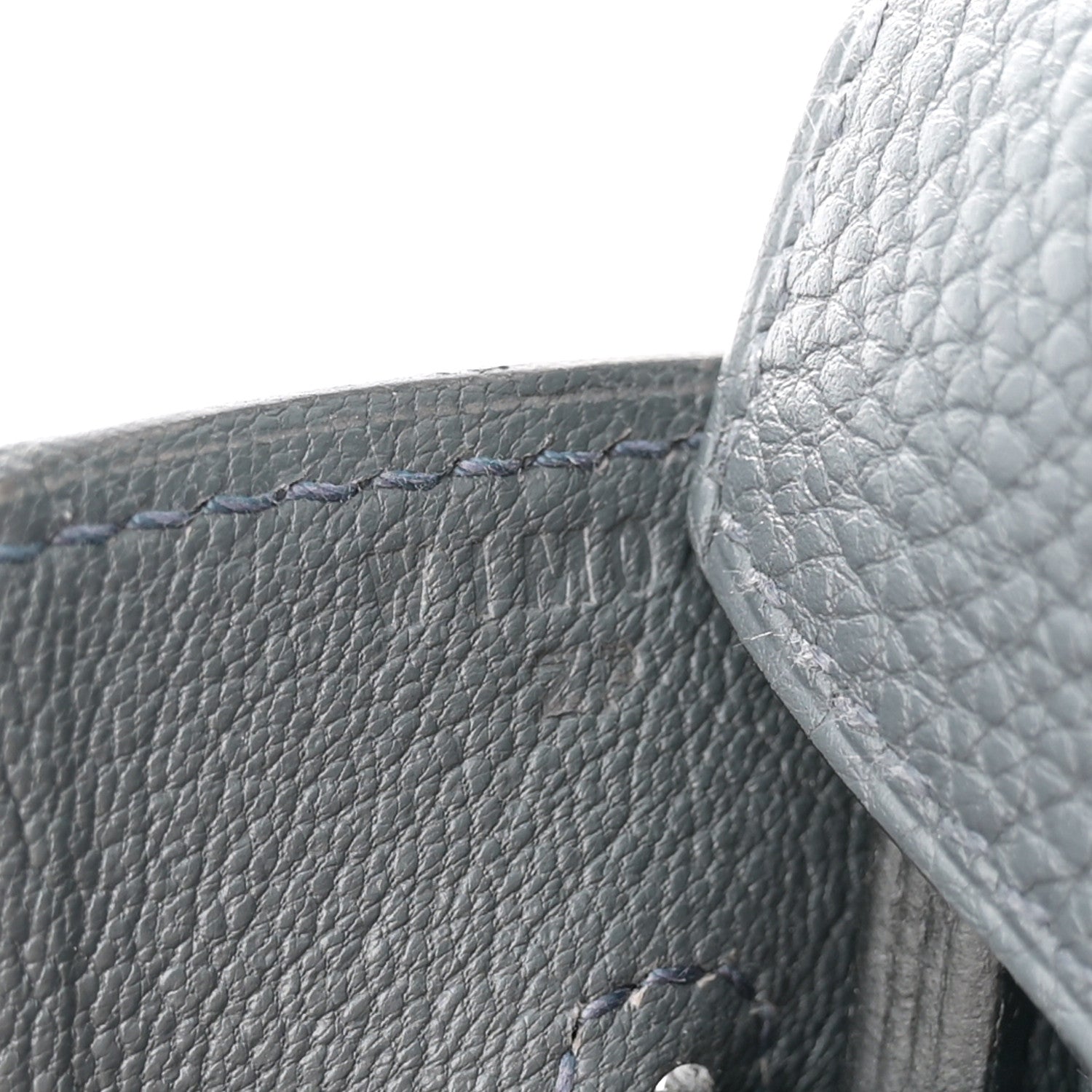 Hermes Togo Birkin 30 Gris Misty 7 of 11