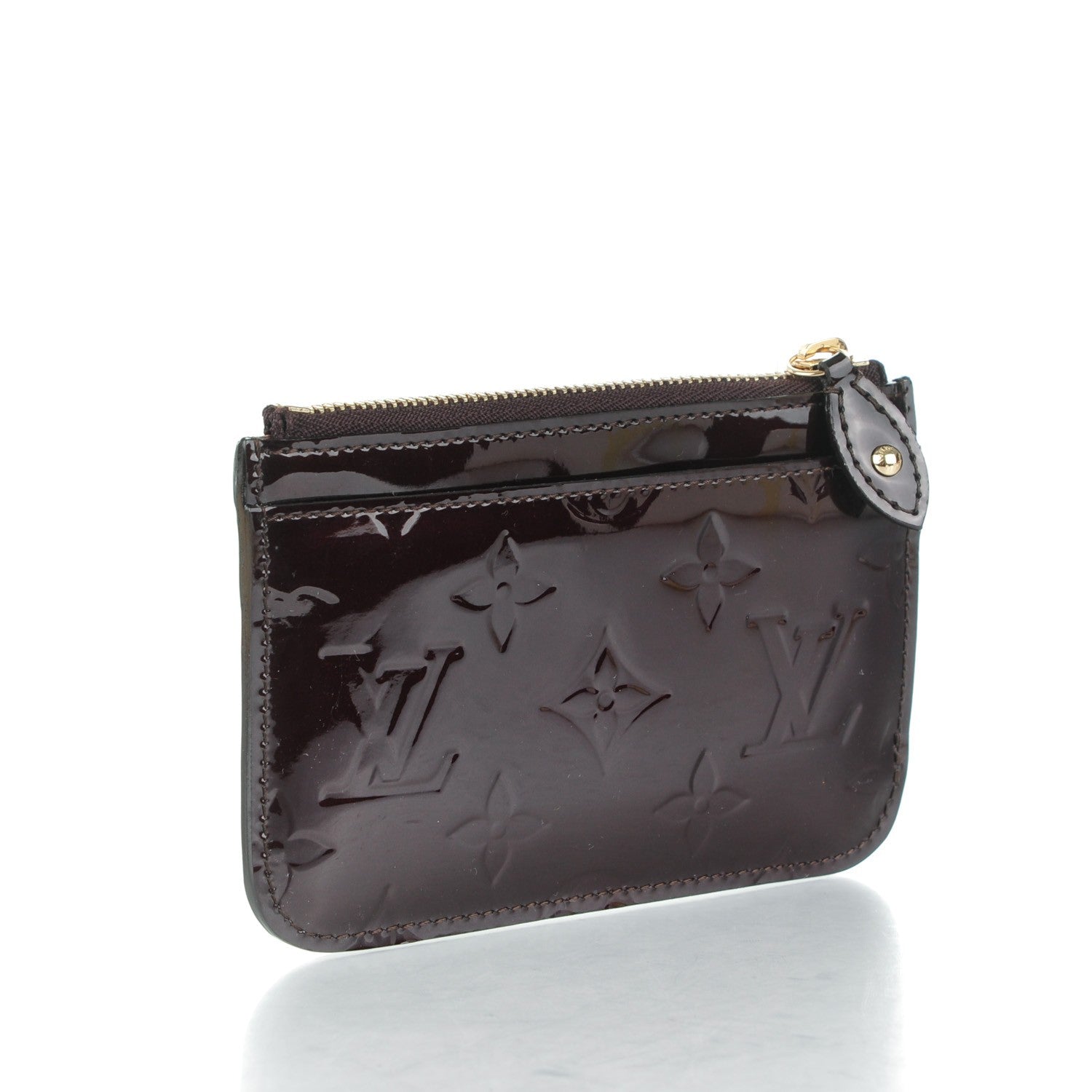 Louis Vuitton Vernis Key Pouch Amarante 3 of 7